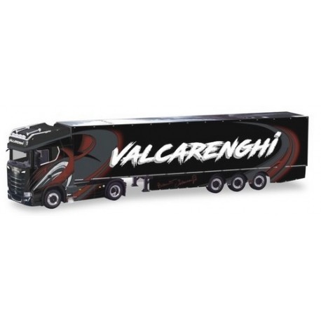 Scania CS 20 HD + semi-remorque frigorifique "Bruno Valcarenghi II" (Italie)