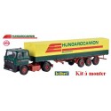 Raba/Daf 2800 + semi-remorque bâchée "Hungarocamion" (kit à monter)