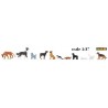 Set de 7 chiens et 4 chats