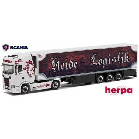 Scania CS 20 HD + semi-remorque frigorifique "Heide Logistik"