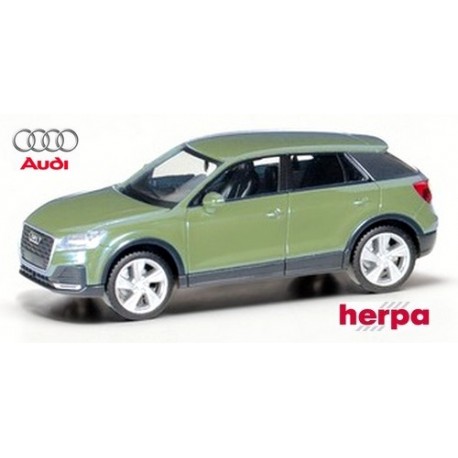 Audi Q2 vert pomme métallisé