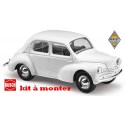 Renault 4cv (1954) blanche - kit à monter