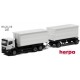 MAN TGX NN camion + remorque Porte bennes blanches U-Boxx