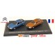 Set de 2 Citroen CX :  berline 2000 bleu 1975 et 2400 Gti jaune or (UH pour Atlas)