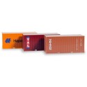 Set de 3 containers 20' : Hapag Lloyd - TAL - Triton (sold out by Herpa)