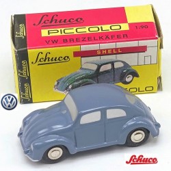 VW Cox bleu ciel (fenêtre Bretzel) - Série Piccolo avec boite d'origine
