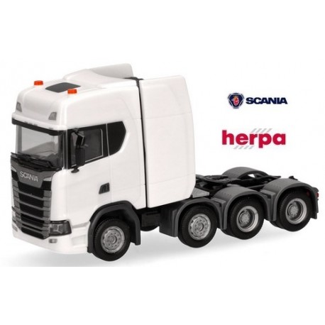 Scania CS 20 HD Tracteur lourd 8x4 blanc