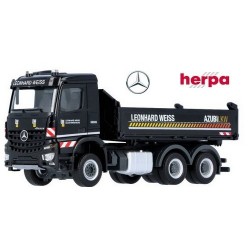 MB Arocs M camion tri-benne 6x6 "Leonhard Weiss - Ausbildung" (formation)