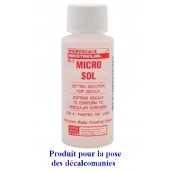 Micro Set - Produit MicroScale - pour la pose des décalcomanies