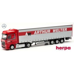 MB Actros Bigspace '18 + semi-remorque Megaliner "Arthur Welter" (Luxembourg)