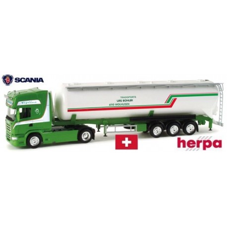 Scania R TL 09 + semi-remorque silo 60m3 "Urs Bühler" (CH)