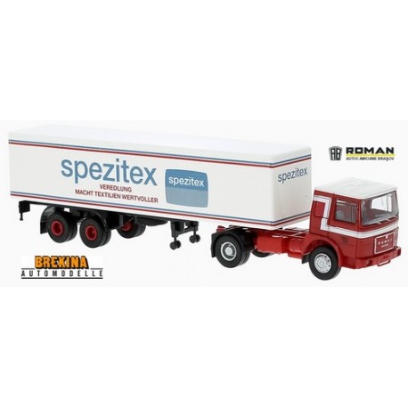 Roman Diesel + semi-remorque fourgon (1970) "Spezitex"