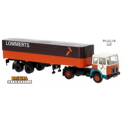 MAN F7 + semi-remorque bâchée (1970) "Lommerts"