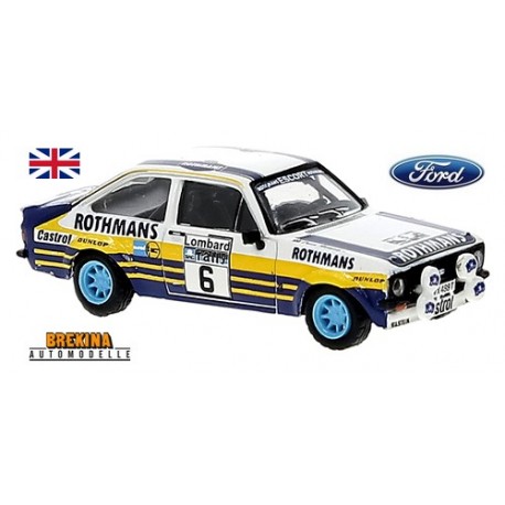 Ford Escort RS 1800 - n° 6 (Vatanen - Richards) "5ème RAC Lombard 1979"