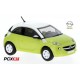 Opel Adam 3 portes (2013) vert clair métallisé & toit blanc - Gamme PCX87