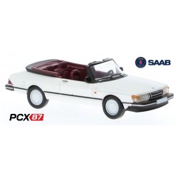 Saab 900 cabriolet (1986) blanc - Gamme PCX87