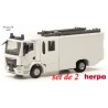 Scania Crew Cab camion fourgon HLF Ziegler (kit à monter en blanc)