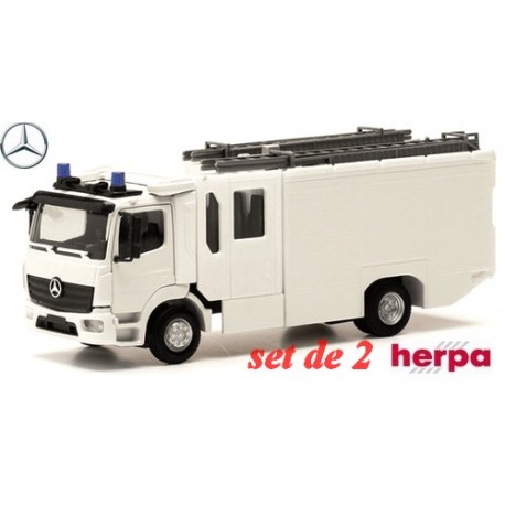 Scania Crew Cab camion fourgon HLF Ziegler (kit à monter en blanc)