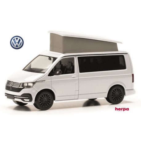 VW T6.1 	facelift California  blanc (camping car avec réhausse démontable)