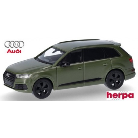 Audi Q7 (II - 2015) vert olive