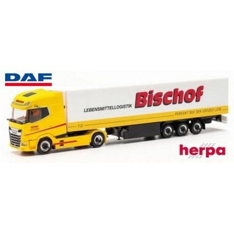 DAF XG+ + semi-remorque frigorfique "Bischof" (Austria)