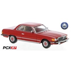 MB  SLC coupé (C107 - 1971) rouge - Gamme PCX 87