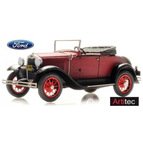 Ford Model A roadster ouvert (1927) - modèle en résine monté et peint