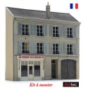 Façade du Magasin de la Famille Moreau - kit en résine à monter (145 x 35 x 135 mm)