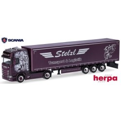 Scania CS 20 HD + semi-remorque tautliner "Stelzl"