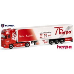 Scania CS 20 HD + semi-remorque frigorifique "Heide Logistik - 75 Herpa"