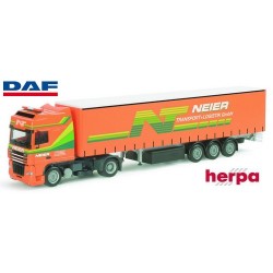 Daf 95 XF SSC + semi-remorque tautliner "Neier Transport + Logistik" (Austria)