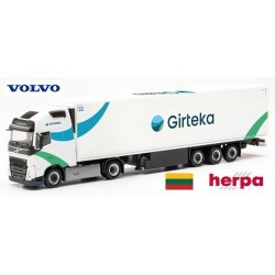 Volvo FH XL 20 + semi-remorque frigorifique "Girteka" (Lituanie)