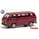 VW T3 minibus marron foncé avec jantes BBS - sold out by Herpa