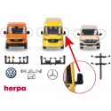 Set de rétroviseurs pour utilitaires : VW - Man - MB (5 de chaque)