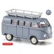 VW T1 (Type II de 1950) minibus avec galerie gris pigeon