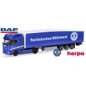 Daf XG+ + semi-remorque Ecoflex "T.H.W."