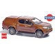 Nissan Navara pick-up (D23 - 2014) brun métallisé avec hard top pour le pick-up