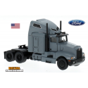 Kenworth T 600  Tracteur solo 6x4 (1990) gris mat