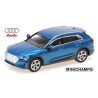 Audi e-Tron SUV (2020) bleu turquoise métallisé