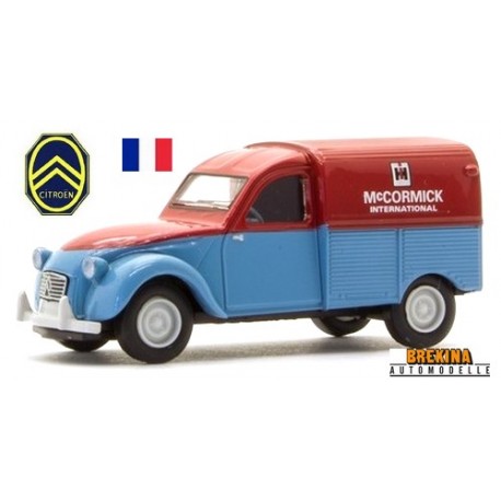 Citroen 2cv fourgonnette AZU 61 "Mc Cormick International" - sold out by Brekina