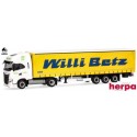 Iveco S-Way LNG + semi-remorque tautliner "Willi Betz" - sold out by Herpa