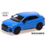 Audi RS Q3 Sportback (2019) bleu turbo