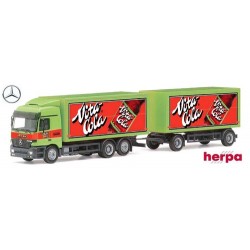 MB Actros L camion + remorque fourgon "Vita Cola"