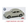 VW Cox (1972) blanc gris - capot moteur ouvrant