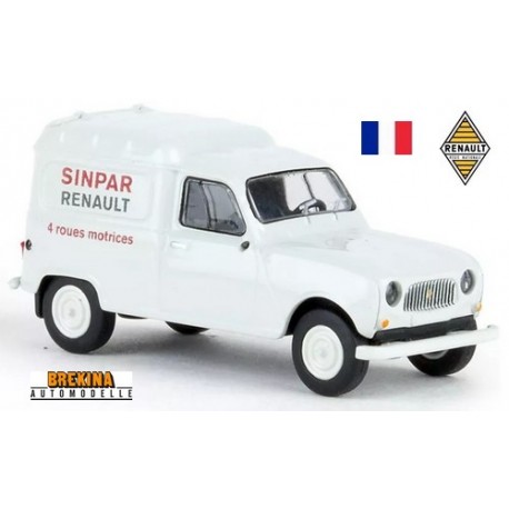 Renault F4 vitrée 1961 "Sinpar 4 roues motrices" - sold out by Brekina