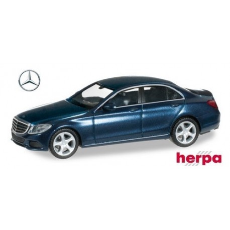 MB Classe C (W205 - 2014) Excellence bleu métallisé - sold out by Herpa