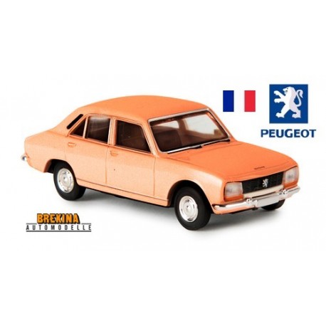 Peugeot 504 berline (1969) orange