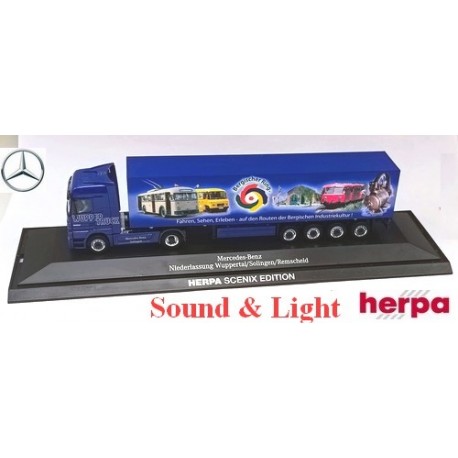 MB Actros LH 02 + semi-remorque fourgon "Wupper Truck" - PC