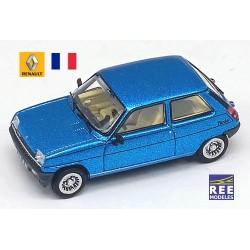 Renault 5 Alpine (1981) bleu métallisé