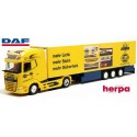 DAF XG+ + semi-remorque frigorifique "Heide Logistics - Hella"